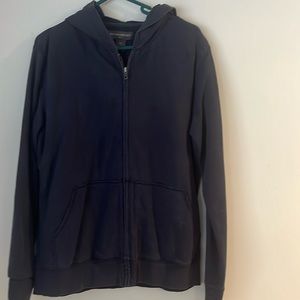 Banana Republic Zip up hoodie, Dark Blue, size M